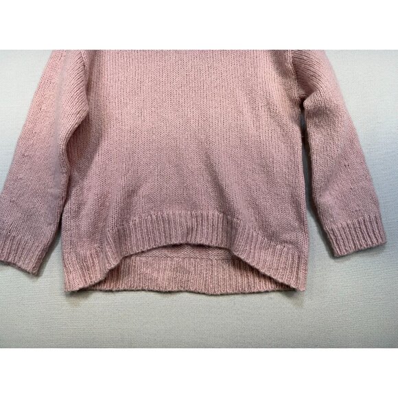 J.Crew Womens Knit Sweater Button Shoulder Small Pink Wool & Alpaca Blend - Picture 7 of 12